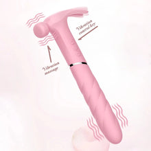 Load image into Gallery viewer, hammer vibrator sweet Love Hamma sex toy Vibrator Curved or Straight handle Vibrating Handle Black, Pink or Blue Vibrator