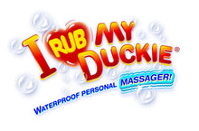 Load image into Gallery viewer, Duckie Royal Blue w/ Pink Hearts &amp; Kisses, Romance Bath &amp; Body It&#39;s the Bomb   