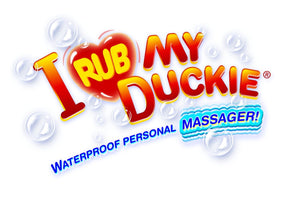 Duckie Royal Blue w/ Pink Hearts & Kisses, Romance Bath & Body It's the Bomb   