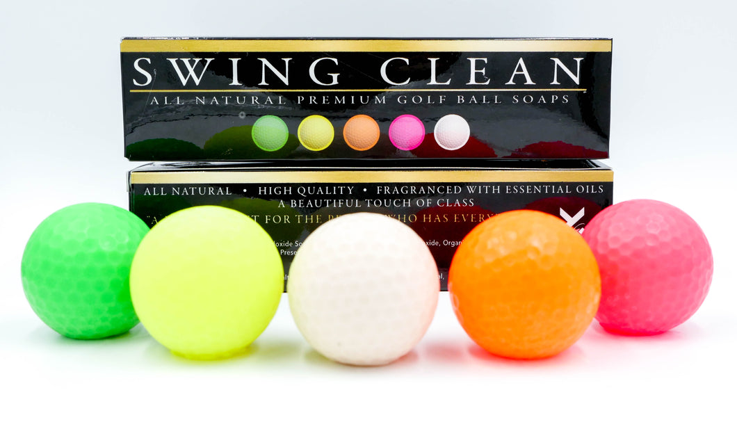 Golf Ball Soaps Assorted Colors golf gifts