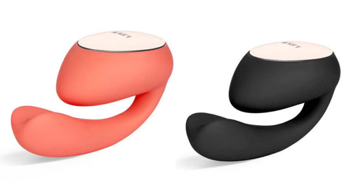 Lelo Ida Wave-App Controlled Coral Red or Black (Cell Phone Controlled) app controlled vibrator