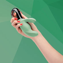 Load image into Gallery viewer, Fun Factory miss bi g-spot jade green vibrator Jewels AWARD-WINNING massager