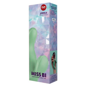 Fun Factory miss bi g-spot jade green vibrator Jewels AWARD-WINNING massager