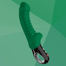 Load image into Gallery viewer, Fun Factory emerald green tiger vibrator Jewels massager AWARD-WINNING