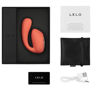 Lelo Ida Wave-App Controlled Coral Red or Black (Cell Phone Controlled) app controlled vibrator