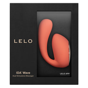 Lelo Ida Wave-App Controlled Coral Red or Black (Cell Phone Controlled) app controlled vibrator