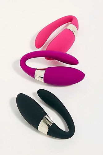 LELO Tiani 2 - Cerise, Black or Deep Rose, Hands Free Remote Controlled couples massager vibrator