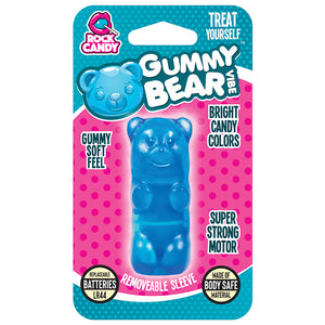 Gummy Bear Vibrator Massager - Pink - New! by Rock Candy Massager Holiday Gummy Bear Blue Vibrator Massager  