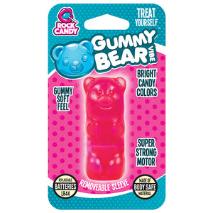 Gummy Bear Vibrator Massager - Purple - New! by Rock Candy Massager Holiday Gummy Bear Vibrator Massager Pink  