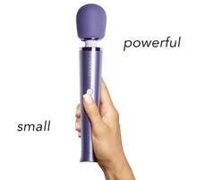 Load image into Gallery viewer, Le Wand Vibrator Petite Wand - Rose Gold Massager Entrenue Violet  
