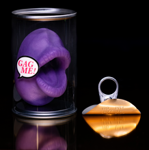 Load image into Gallery viewer, purple weenie washer, purple weeny washer penis cleaner mouth shaped soap gag gift mens dick soap
