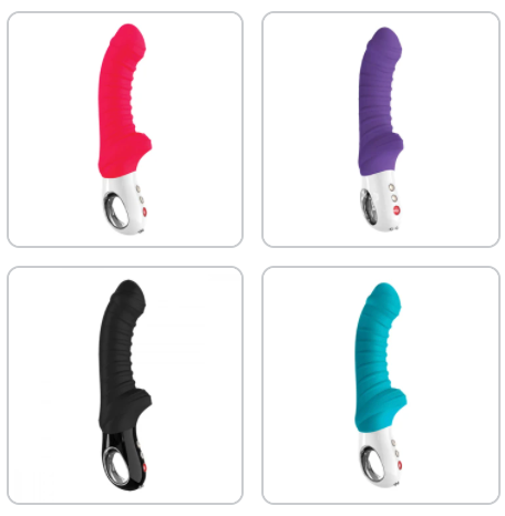 Fun Factory 'Tiger G5' Toy- India Red, Violet Purple, Petrol Blue & Black FREE GIFT! Massager Entrenue   