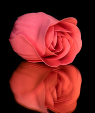 Load image into Gallery viewer, Breast Cancer Awareness Rose Bud Soap Petals, Roses for Lovers &amp; Friends Whimsical Soaps It&#39;s the Bomb   