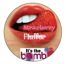 Load image into Gallery viewer, strawberry bath bomb strawberry fluffer