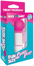 Load image into Gallery viewer, Vibrator Fun Sized LALA POP, Rock Candy pink