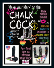 Load image into Gallery viewer, Chalk Cock Award Winning! Party Product of the Year 2018 Party Signature Bachelorette Gift of the Year
