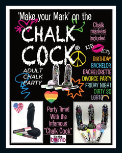 Chalk Cock Award Winning! Party Product of the Year 2018 Party Signature Bachelorette Gift of the Year