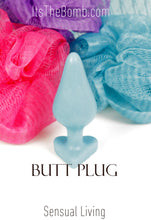 Load image into Gallery viewer, Butt Plug Soap in Purple. Comes in Cute Gift Cans WHIMSICAL &amp; NAUGHTY It&#39;s the Bomb   