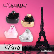 Load image into Gallery viewer, Duckie Gorgeous Gold Paris Vibration Massager Bath Toy Massager It&#39;s the Bomb   