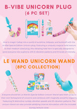 Load image into Gallery viewer, Unicorn Vibrator Massager Re-chargeable Vibration Wand 8 pieces Massager Le Wand