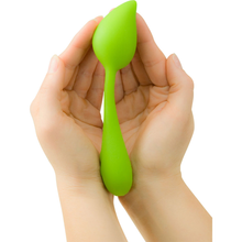 Load image into Gallery viewer, Discreet Spa Leaf Green Bloom ~ Vibrator Massager (PG, FB) NOVELTIES Entrenue   