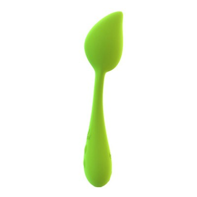 Discreet Spa Leaf Green Bloom ~ Vibrator Massager (PG, FB) NOVELTIES Entrenue Green Leaf Discreet Vibrator Massager Bloom  