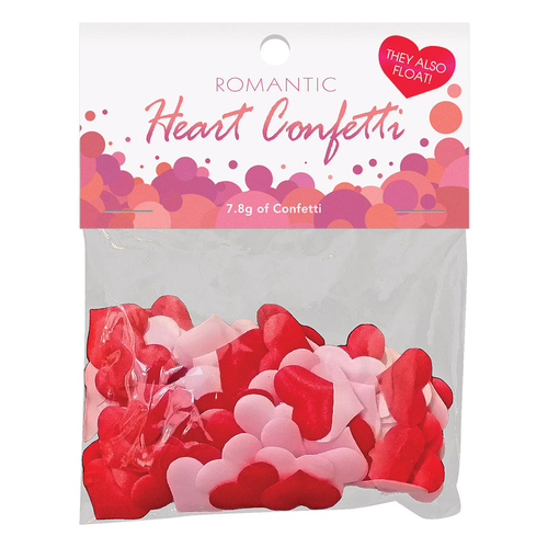 Heart Party Heart Confetti (multiple packs of heart confetti options available) Romance It's the Bomb Heart Party Confetti (1 bag heart confetti)  