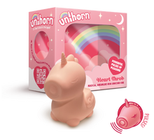 Load image into Gallery viewer, unihorn unicorn sex toy vibrator pink waterproof bath clit pulsing tongue new!