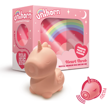 Load image into Gallery viewer, unihorn unicorn sex toy vibrator pink waterproof bath clit pulsing tongue new!