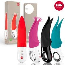 Load image into Gallery viewer, Flutter Vibrator: Clitoris Stimulation: Volta Pink, Black, red Blue fun factory
