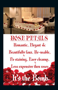 Silk Rose Pink Flower Petals. Romance Rose Petals. Pretty & Cute PG wedding Party & Celebration It's the Bomb   